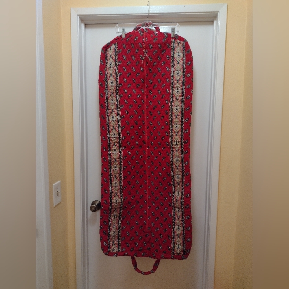 Vera Bradley quilted dress bag
